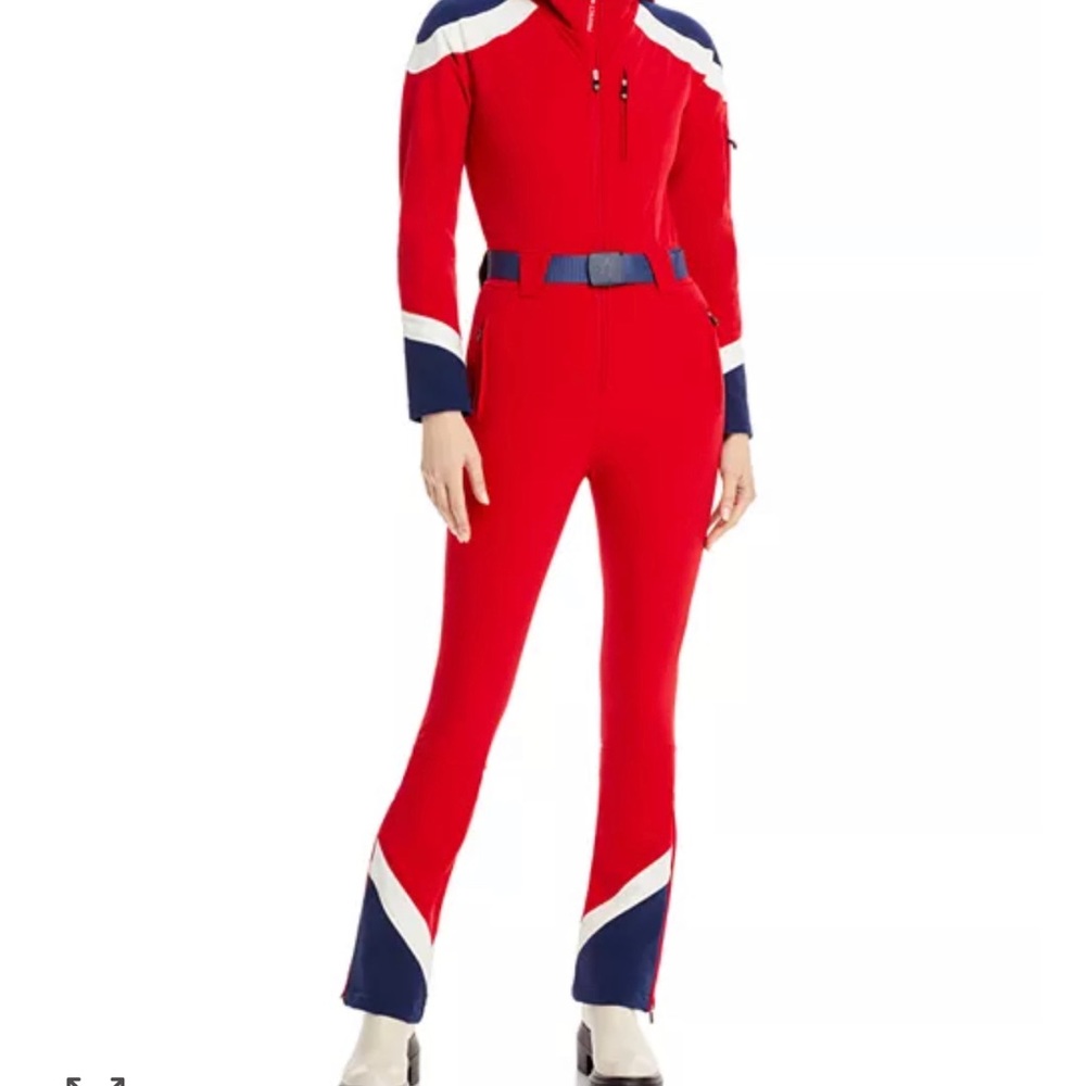 Perfect Moment Womens Allos Ski Suit Red
